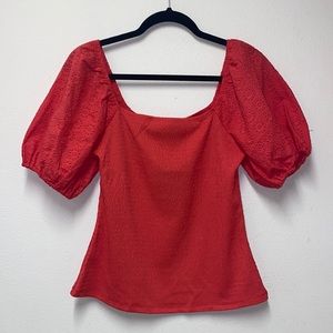 NWT Marc New York Strawberry Top